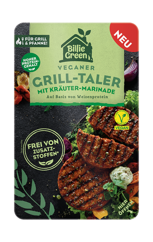 Billie-Green-Veganer-Grilltaler